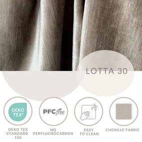 Бежово тапицирано двойно легло с място за съхранение с включена подматрачна рамка 160x200 cm Aruba L – Maison de Rêve