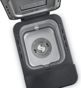 Хлебопекарна Graef BA806, 520W, 500-750 гр, 36 програми, Незалепващо покритие, 3 степени, Таймер с отложен старт, Черен