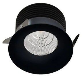 LED2 - LED Спот за вграждане SPOT LED/9W/230V черен IP44