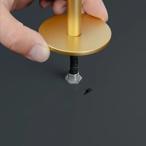 Антрацитно метално LED затъмняващо се висящо осветително тяло с метален абажур ø 31 cm Asteria Plus – UMAGE