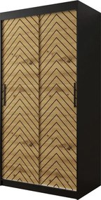 Плъзгащ се гардероб Jodelka-Mauro-Artisan-Дължина: 100 cm