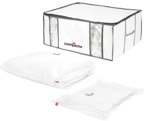 Вакуумна подсилена текстилна кутия за съхранение на дрехи 65x45x26,5 cm Life – Compactor