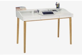 Работна маса за секретар 60x120 cm Lindenhof – Woodman