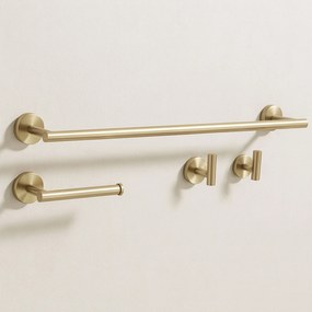 Комплект аксесоари за баня  Ari Brush Gold 4 части