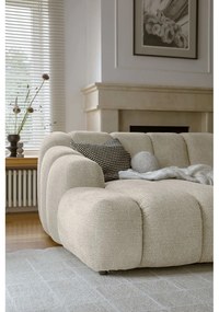 Бежов ъглов диван (ляв ъгъл) Shell – Miuform