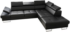 Ъглов диван Gelito LTHR-Mauro-Right