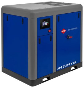 Винтов компресор APS 25 IVR X G2 10 бара 25 к.с./18,5 kW 850-2800 л/мин 369425-IVR-G2