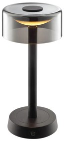 Brilliant - LED димируема презареждаема сензорна настолна лампа RAZOR LED/2,5W/5V 2700K IP44 черна