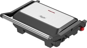 Грил преса Zephyr ZP 1442 PMM 1000W, мраморно незалепващо покритие,регулиране на височина, GS Стандарт