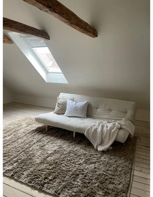 Диван от велур в черен и антрацитен цвят 200 cm Lean - Karup Design