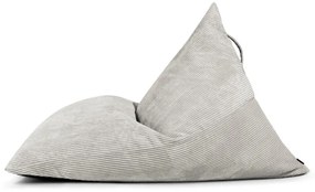 Кремав пуф от рипсено кадифе Razzmatazz – SLOWDOWN