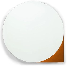 Теракотен метален стенен/с огледало шкаф за баня 55x55 cm Sonnet – Spinder Design