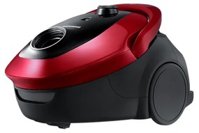 Прахосмукачка с торба SAMSUNG VC2500M, Canister VC with More suction power, 750W, 2.5L, Червена