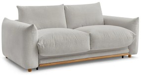 Светлосив сгъваем диван 214 cm Ernest – Bobochic Paris