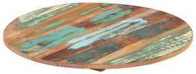 286032 vidaXL Кръгъл плот за маса, 50 см, 15-16 мм, регенерирано дърво масив