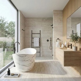 Свободностояща акрилна вана Ferrano Slim Nature 170