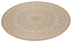 Бежов кръгъл външен килим ø 120 cm Comilla – Ayyildiz Carpets