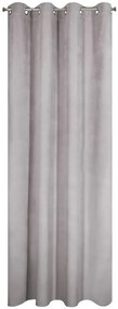 Едноцветни затъмнителни завеси в стоманено сиво 140 x 250 cm