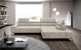 Ъглов диван Priscilla-Right-White