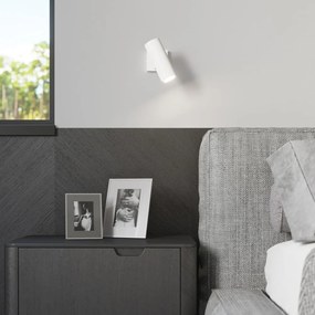 Бяла стенна лампа Mira – Nice Lamps