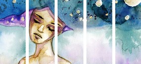 картини от 5 части – Лунна фея