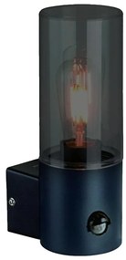 Външно стенна лампа HARLEM с сензор 1xE27/60W/230V IP44 черна