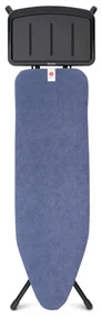 Маса за гладене Brabantia B 1003352, 124x38 см, 7 позиции за регулиране, Поставка за парогенератор, Син