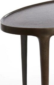 Метални кръгли странични масички в комплект от 2 бр. 33x70 cm Arica – Light &amp; Living