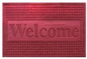 Изтривалка "WELCOME" 40x60см бордо CN-(0059-4) - Horecano
