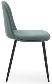 Тюркоазени трапезни столове в комплект от 4 бр. Malila – Marckeric