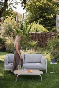 Стоманена кръгла странична масичка ø 35 cm Snow – Zuiver