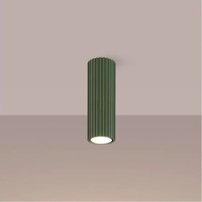 Brilagi - LED точково осветително тяло CRESTO 1xGU10/10W/230V 20 cm зелено