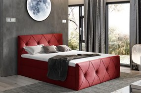 Тапицирано легло Crystal lux-Kokkino-200 x 200