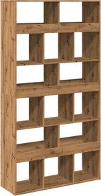 3309545 vidaXL Разделител за стая дъб артизан 100x33x187,5 см инженерно дърво