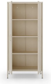 Кремаво шкафче 80x170 cm Diora – Marckeric