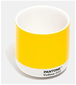 Жълта керамична чаша 175 ml Cortado Yellow 012 - Pantone