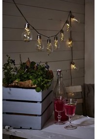 Бяла слънчева LED светлинна верига, подходяща за използване на открито, дължина 1,9 м Glow - Star Trading