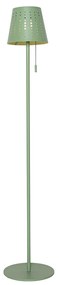 Подова лампа за външен монтаж зелена с LED 3-степенна димируема на слънчева енергия - Ferre