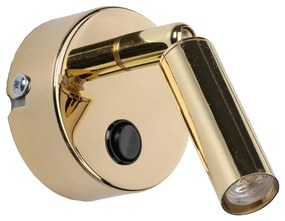 Спот аплик ENZO 1xG9/8W/230V златист