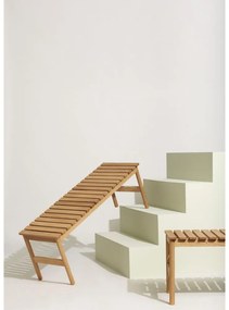 Светлокафява пейка Row – Hübsch