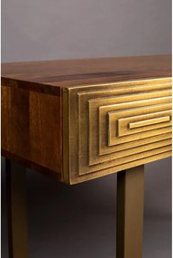 Конзолна маса с плот от мангово дърво, дължина 140 cm Volan - Dutchbone