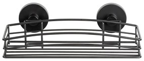 Черен стенен рафт за баня Vacuum-Loc® Pavia, ширина 26 cm - Wenko