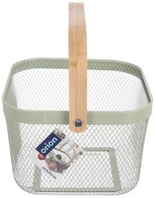 Телена метална кошница 24,5x24,5x30 cm Greenish – Orion