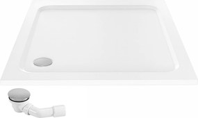 Корито за душ кабина-акрилно Rea Belmond White 80x80