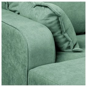 Тюркоазен ъглов диван (ляв ъгъл) Beata - Ropez