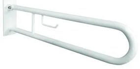 Монтажна конзола 10x25 см бяла