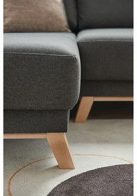 Тъмно сив променлив диван ъглов диван Pop - Bonami Selection