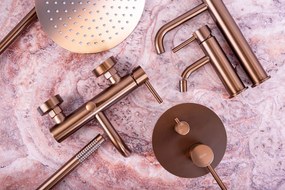 Смесител за мивка Rea Lungo Lungo Copper Brush