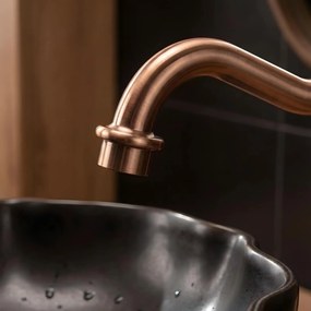 Смесител за мивка Rea Bona Brush Copper High