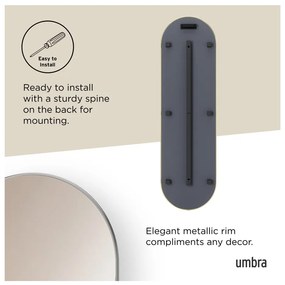 Стенно/стоящо огледало 46x157 cm Hubba – Umbra